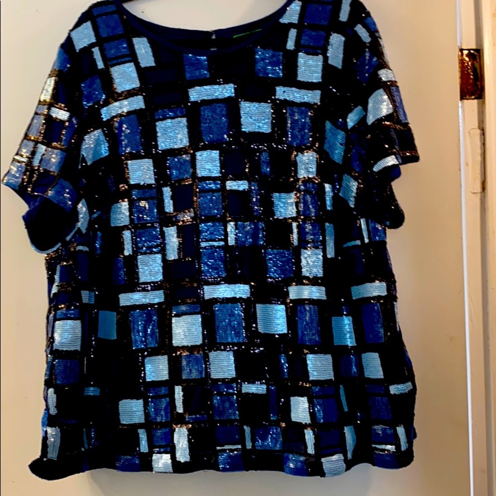 Holiday sequined Top